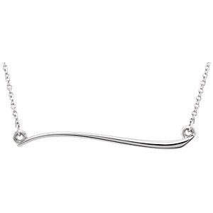 Freeform Bar Necklace