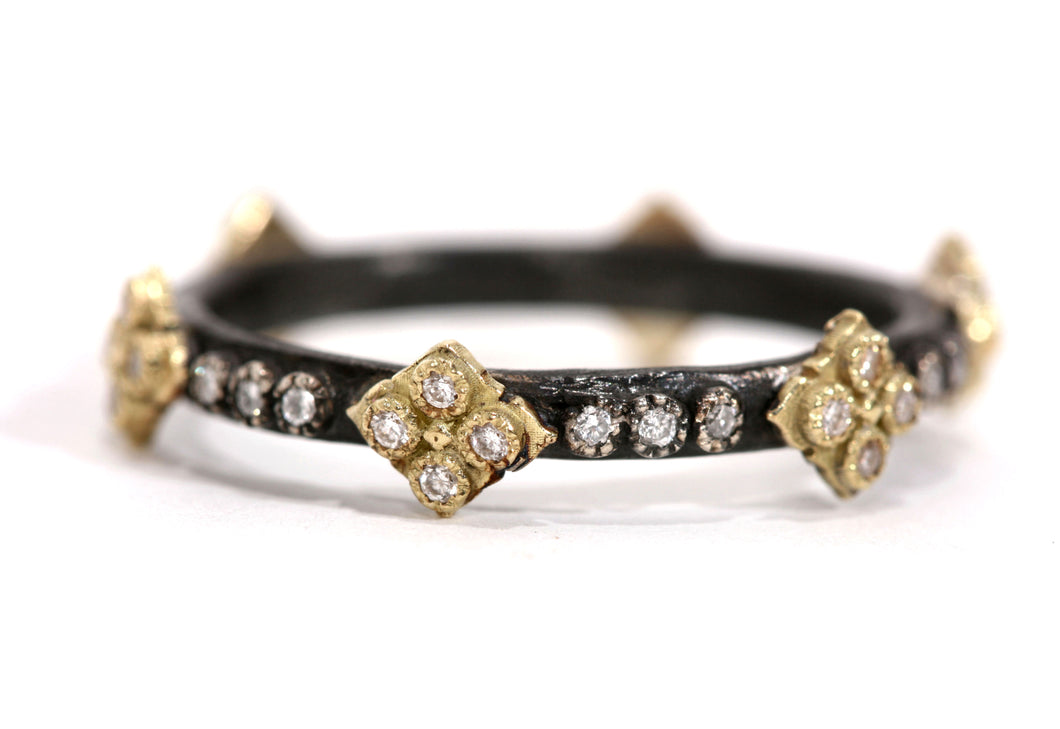 Cravelli Diamond Stack Ring